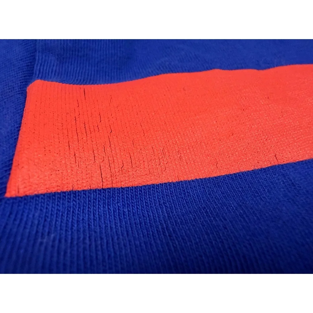 Nike T-Shirt Manchester United FC Size M Blue Slim Fit Soccer‎ Graphic Tee
